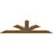 Ekena Millwork Richland Smooth Timber Gable Bracket, Western Red Cedar, 72"W x 24"H x 1 1/2"D x 5 1/2"F, 8/12 Pitch GBW072X24X0206RIC00SWR - alternate 3